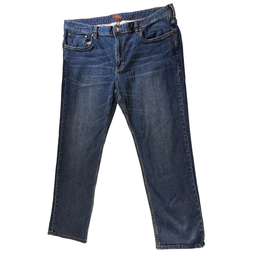 Tommy Bahama Sand Drifter Authentic Mens Jeans 40x30 Dark Wash Straight Leg
